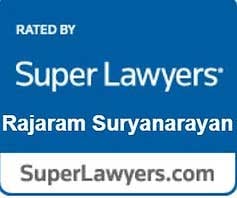 Rated by Super Lawyers | Rajaram Suryanarayan | SuperLawyers.com